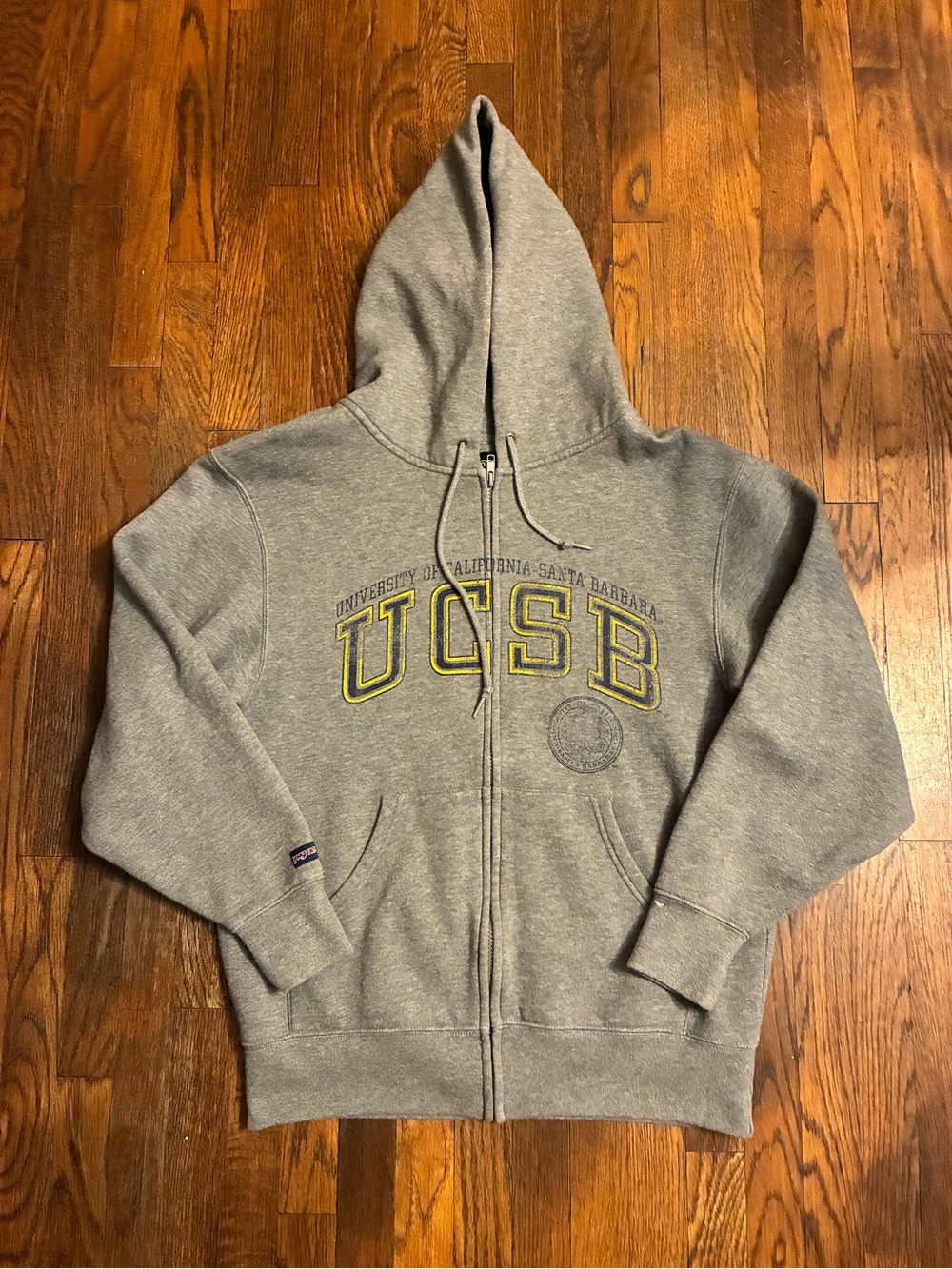 Y2k jansport UCSB zip hoodie size medium